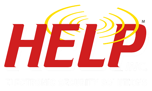 HELP inc electronic security solutions logo