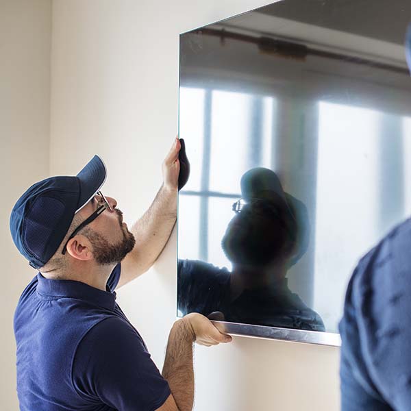 TV installation service concept